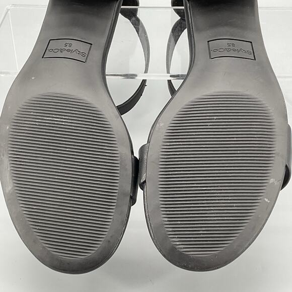 NEW Style & Co Women’s Janiee Ankle Strap Sandals Black Size 8.5M - Picture 11 of 11